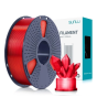 Filament Sunlu PETG 1,75 mm 1000 g Transparent Red Przezroczysty czerwony
