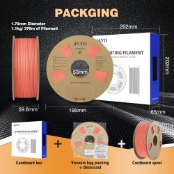 Filament Jayo PLA + Plus 1,75 mm 1100 g czerwony