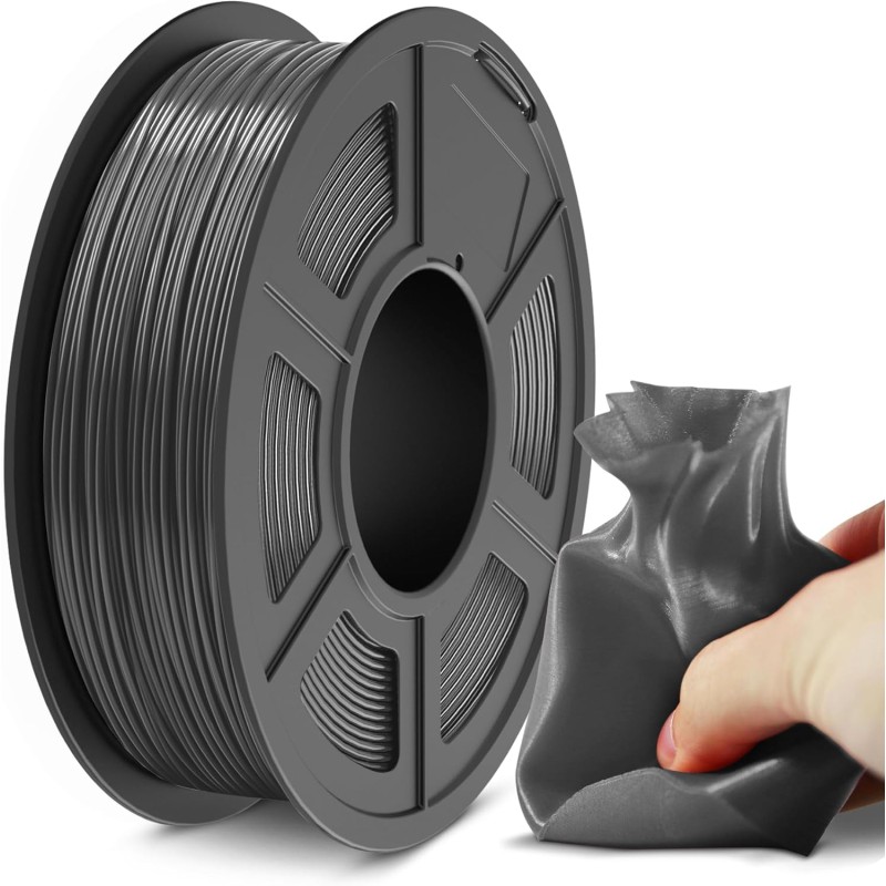 Filament Sunlu TPU 1,75 mm 0.5kg szary