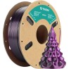 Filament ENISINA PLA Shiny Silky Shine 1kg czarno-fioletowy